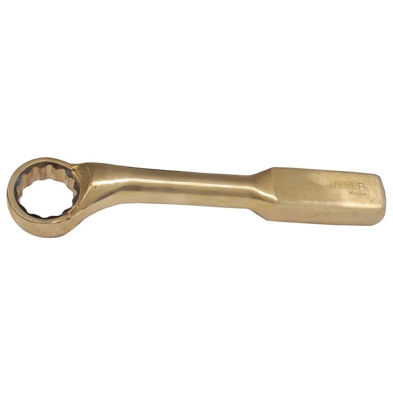 Urrea UH2628SW Llave de golpe acodada de bronce-aluminio antichispa en pulgadas 12 puntas 1-3/4" Urrea