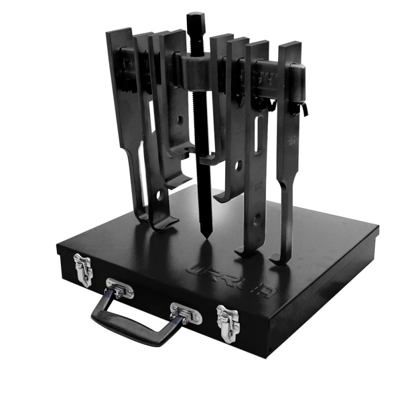 Urrea 4212SJBB Extractor quijada recta tipo A 6 ton 15 piezas fosfatizadas en caja metálica Urrea