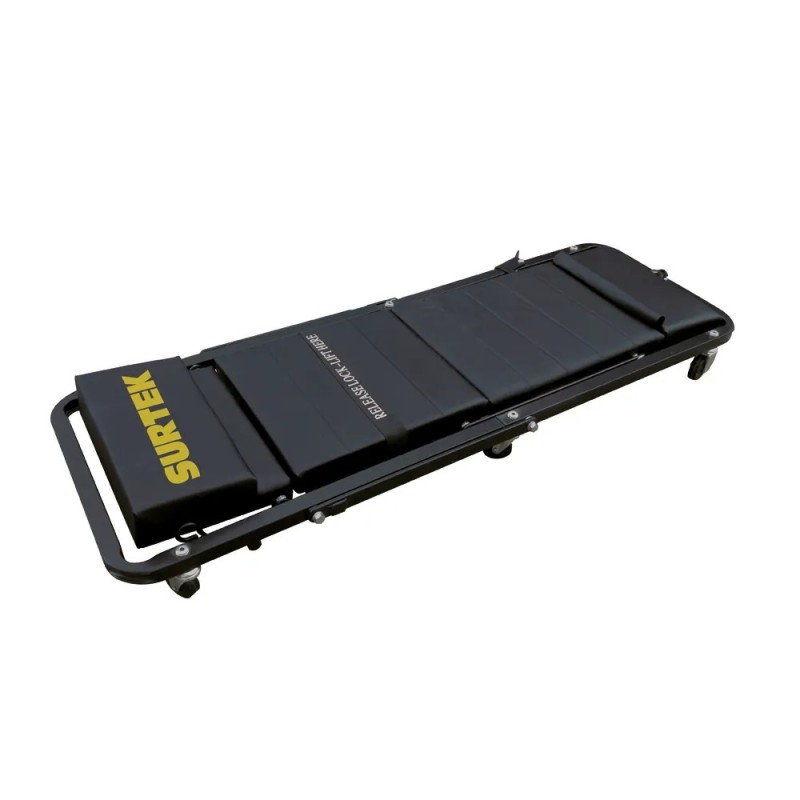 Surtek 137067 Cama-banco para mecánico ajustable acolchonada 48" Surtek