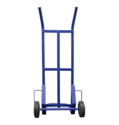 Foy - Diablo bodeguero capacidad 100 kg azul con llanta sólida…