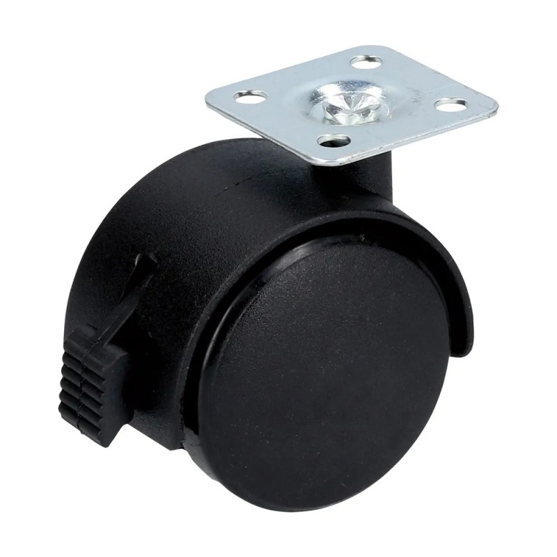 Surtek RY5B Rodaja tipo yoyo con placa con freno 50 mm Surtek