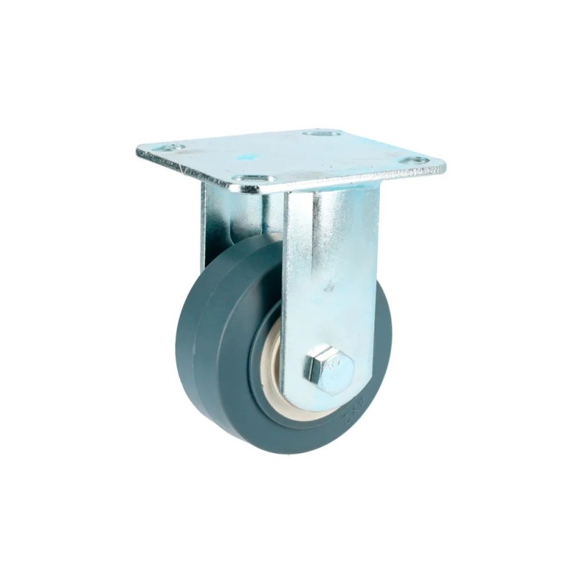 Surtek RTG15F Rodaja de TPR gris fija 6" Surtek