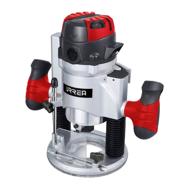 Urrea RR912 Router base con luz LED de trabajo 1/4"-1/2" 1300 W 120 V 11000 - 25000 RPM Urrea