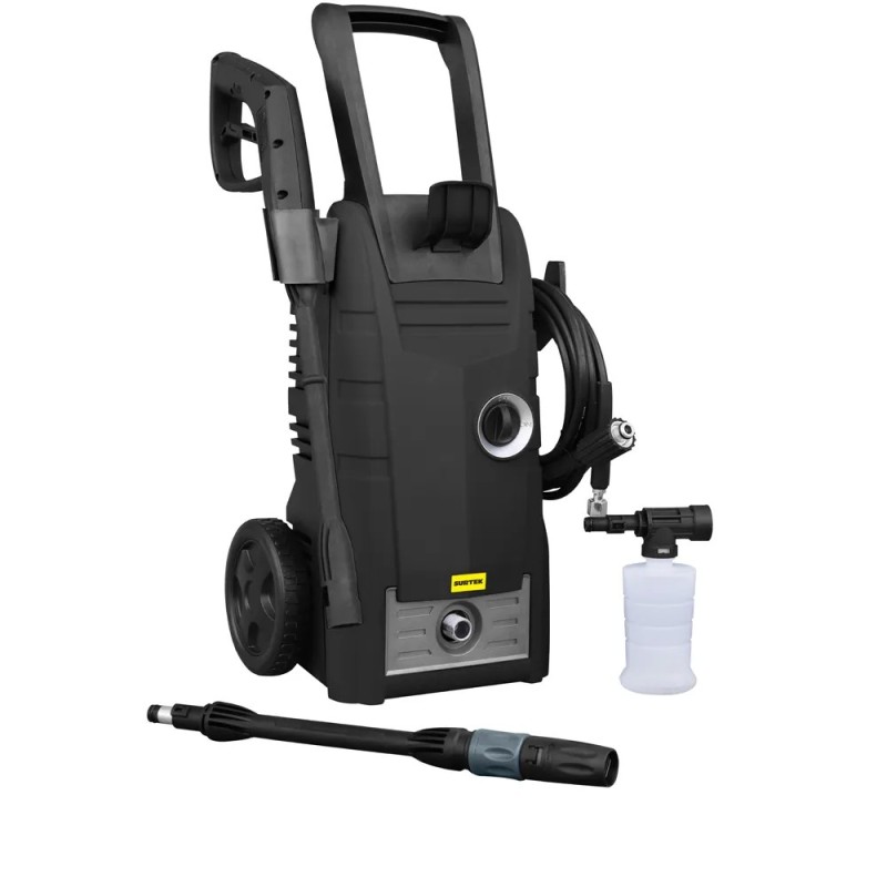 Surtek HL417 Hidrolavadora eléctrica 1400 W 127 V 1750 PSI 5.5 Lt por minuto flujo máximo Surtek