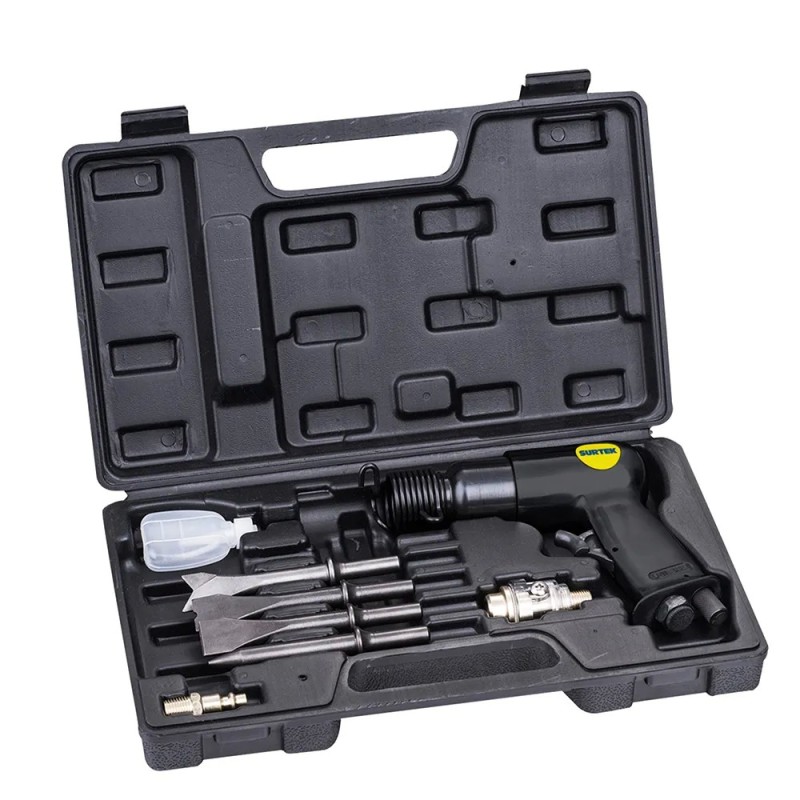 Surtek MA534K Juego de martillo neumático y accesorios 5 piezas Surtek