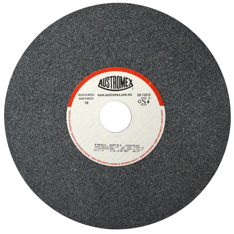 Austromex 67 Rueda Abrasiva para esmerilar todo tipo de acero