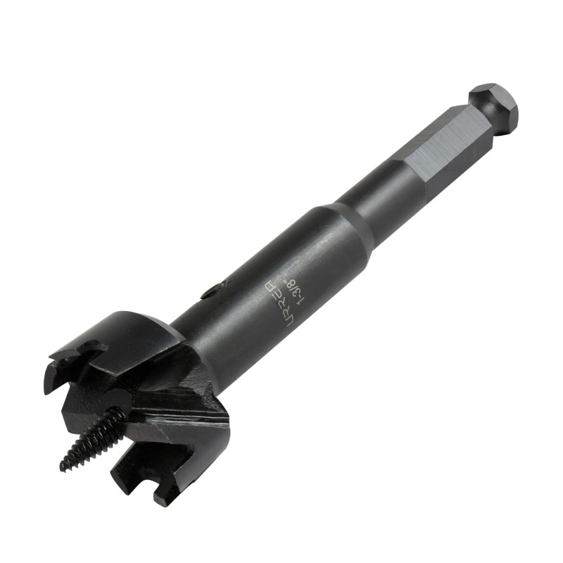 Urrea BF1-3/8 Broca para madera de acero forstner 1-3/8" zanco de 7/16" Urrea