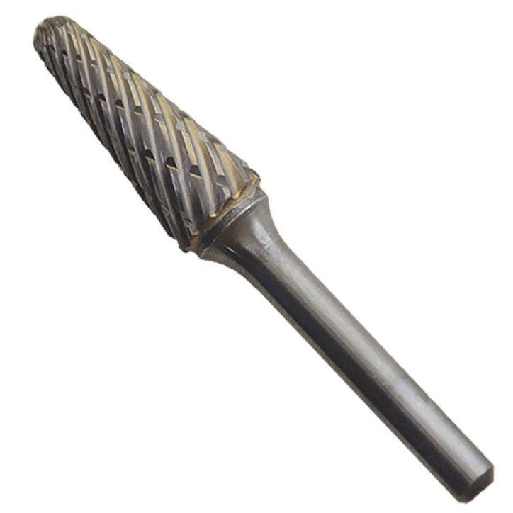 Lima rotativa, tipo SL-4, de 1/2 x 1-1/8 x 1/4 pulg, para desbaste de acero inoxidable