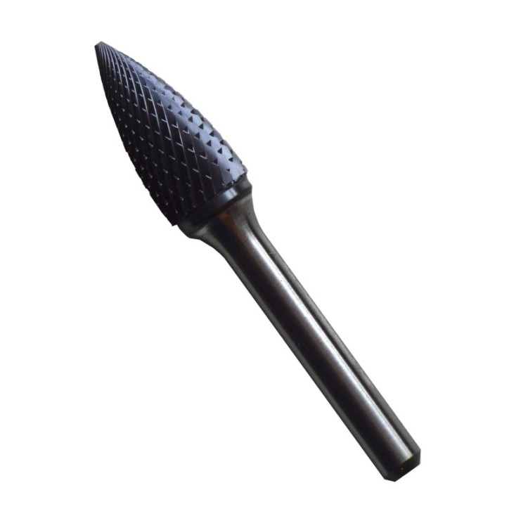 Lima rotativa, tipo SG-5, de 1/2 x 1 x 1/4 pulg, para desbaste de soldadura, fundiciones, acero e inoxidable