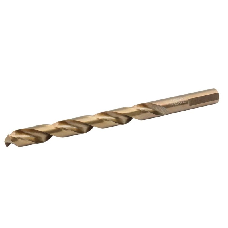 Surtek BSB3/8 Broca con cobalto de acero de alta velocidad 3/8" zanco recto en blíster Surtek