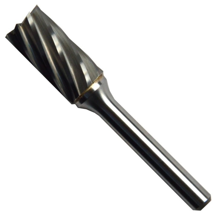 Lima rotativa, tipo SB-5AC, de 1/2 x 1 x 1/4 pulg, para desbaste de aluminio, plástico, hule y otros metales