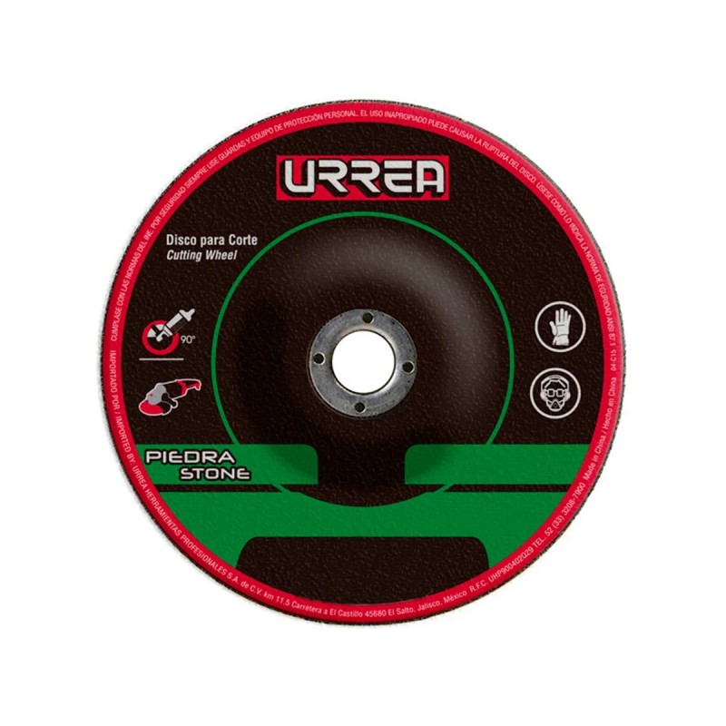 Urrea ASCS09 Disco abrasivo tipo 27 para piedra 9" x 1/8" Urrea