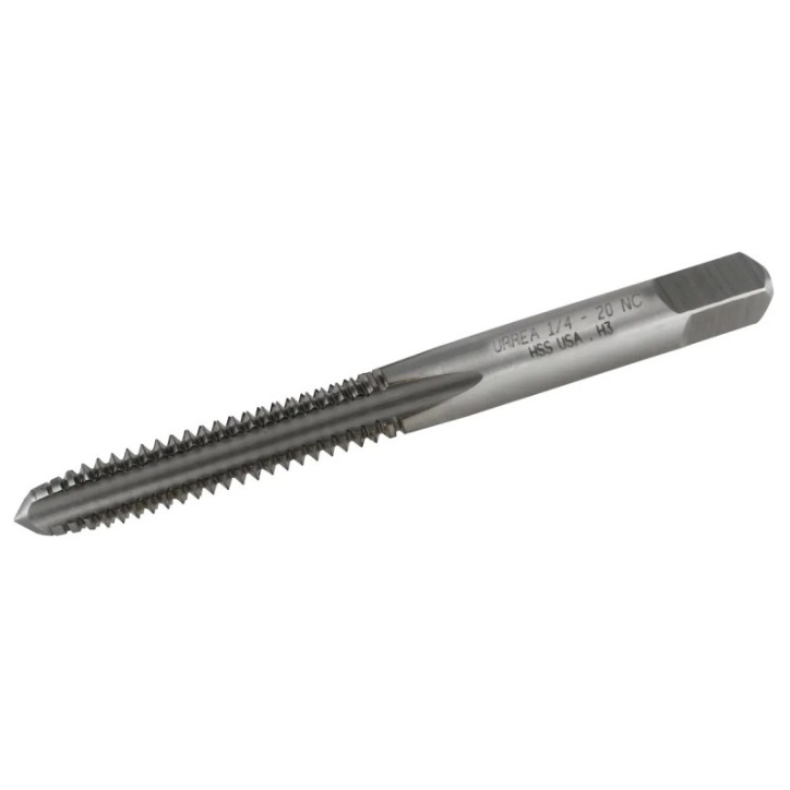 Machuelo de acero de alta velocidad 1/4"-20NC Urrea