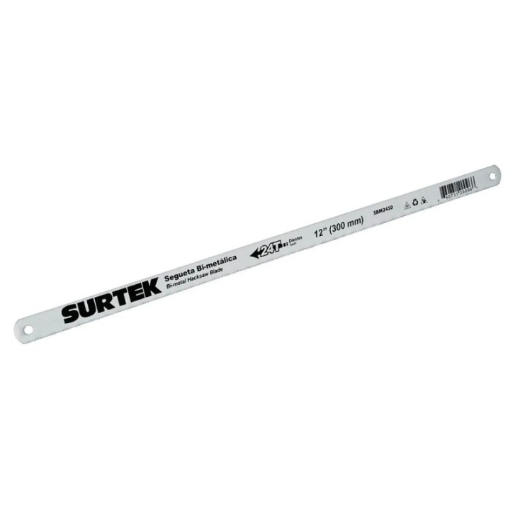 Segueta bimetálica 12", 24 DPP Surtek