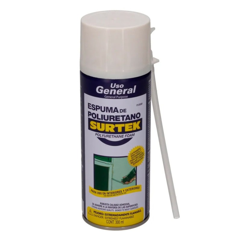 Surtek 113520 Espuma de poliuretano 300 ml Surtek