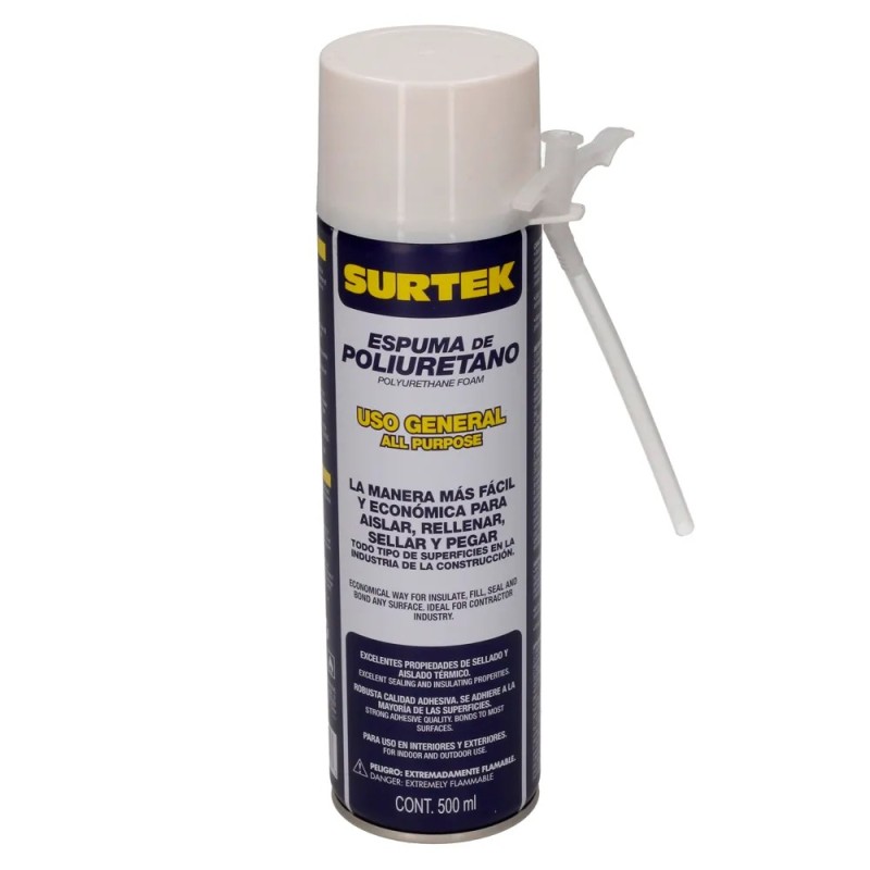 Surtek 113521 Espuma de poliuretano 500 ml Surtek