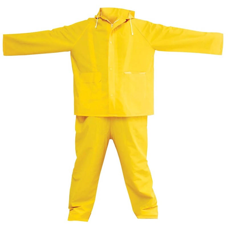 Surtek 137525 Impermeable con interior de poliéster CH 2 piezas Surtek