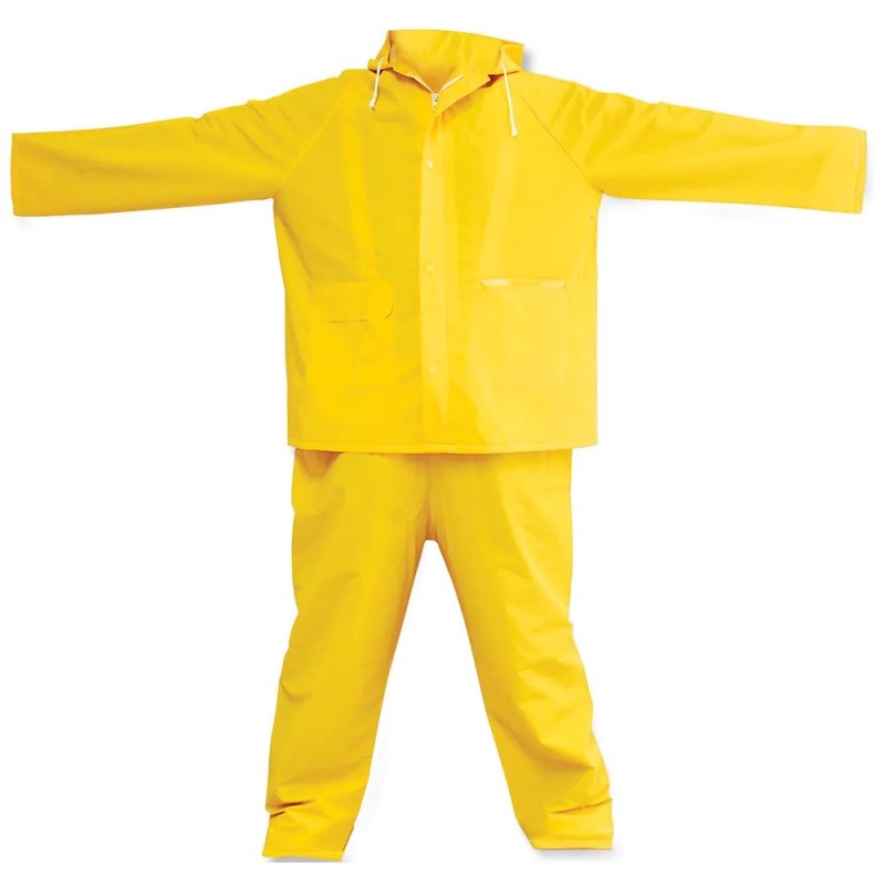 Surtek 137528 Impermeable con interior de poliéster EG 2 piezas Surtek