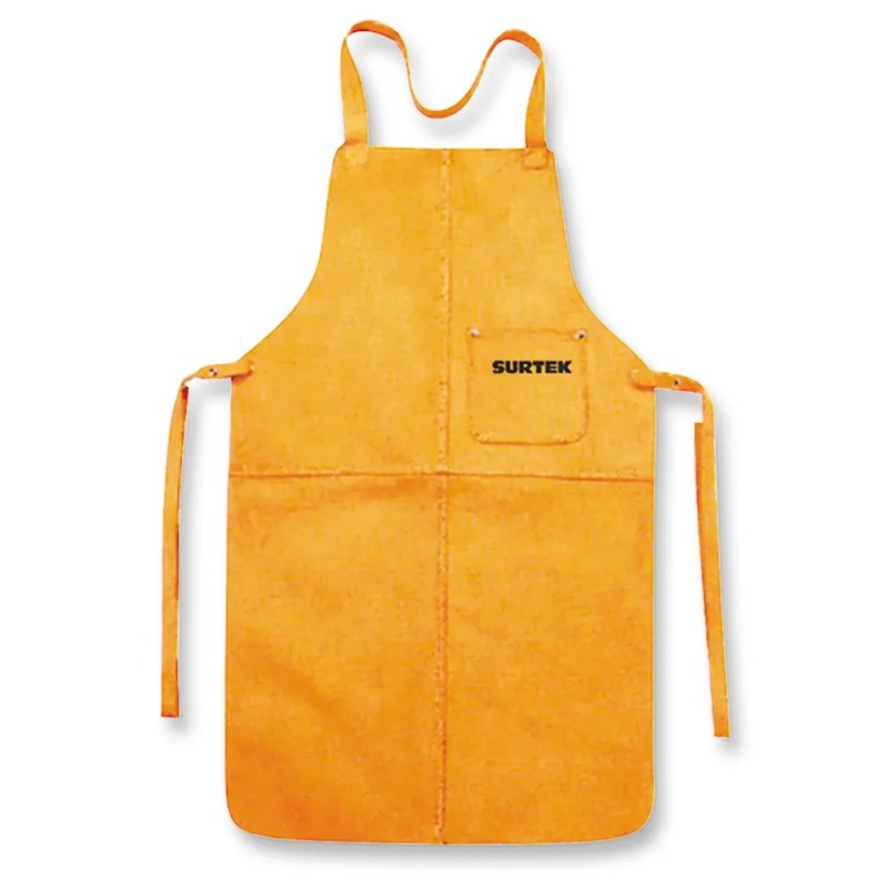 Surtek 124408 Mandil de carnaza para soldar largo Surtek