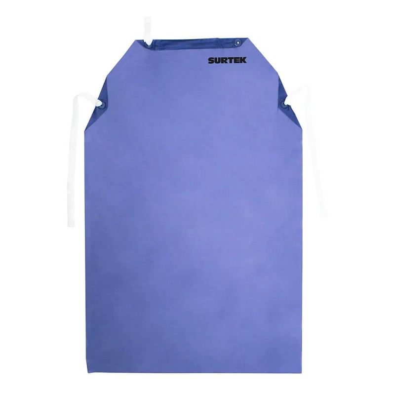 Surtek 137656 Mandil de PVC dieléctrico color azul 1.20 m Surtek