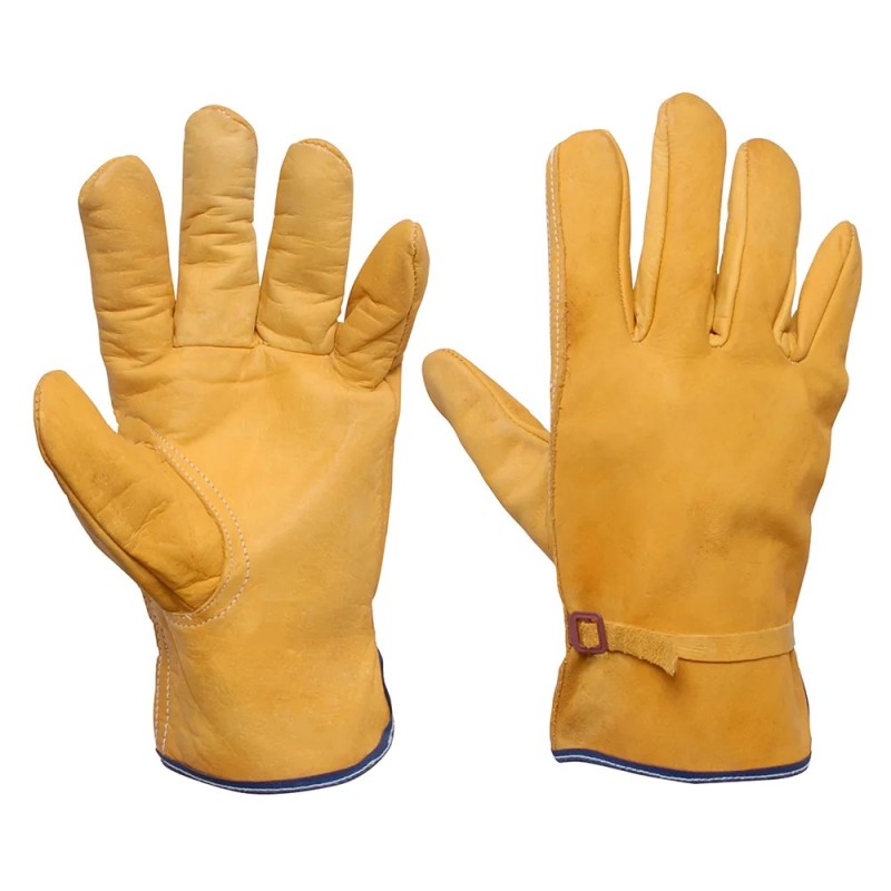 Surtek 137412 Guantes tipo argonero de piel de vacuno con cintillo unitalla Surtek
