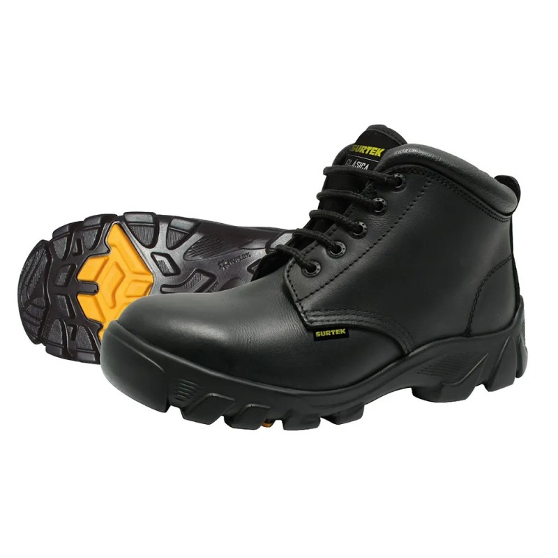 Surtek 137578 Botas de seguridad clásicas con casquillo de acero No.23 cm Surtek