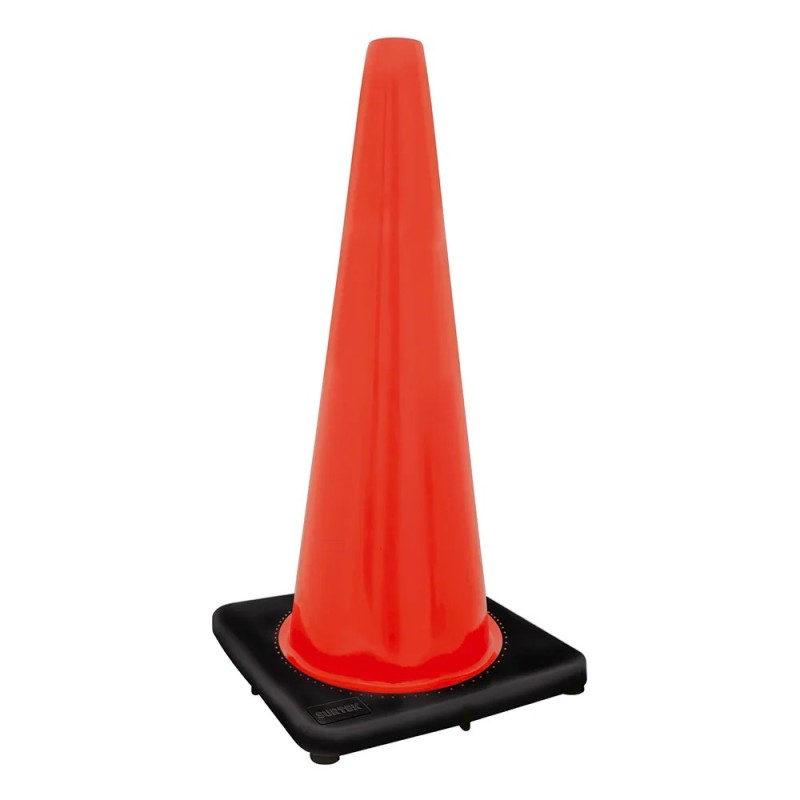 Surtek 137601 Cono de precaución sin banda reflejante 90 cm Surtek