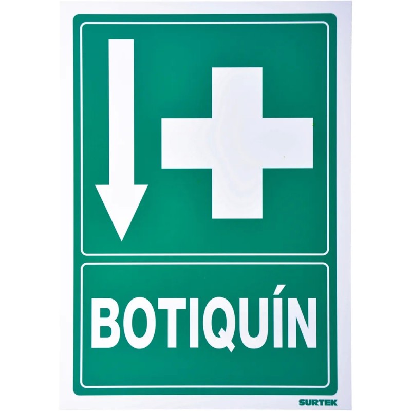 Surtek SES9 Señal "Botiquín" Surtek
