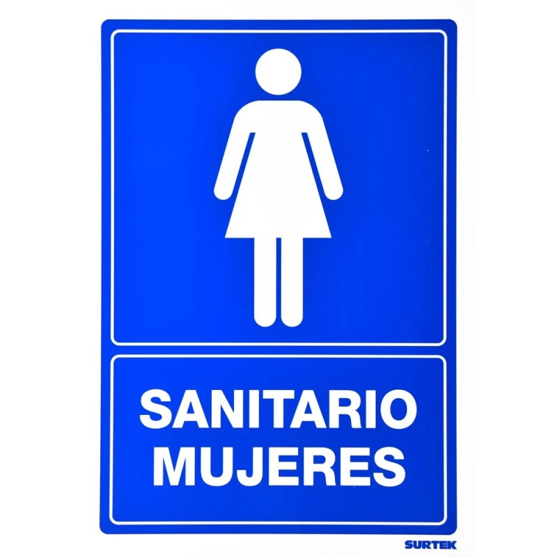 Surtek SES16 Señal "Sanitario mujeres" Surtek