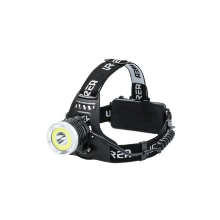 Urrea LCR25 Linterna de LED para cabeza recargable de 250 lm Urrea