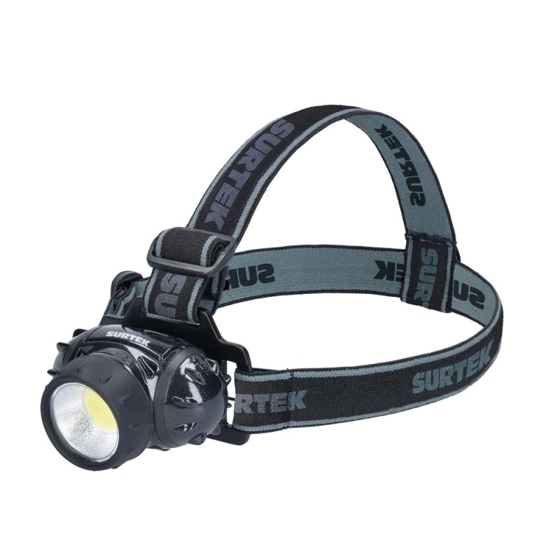 Surtek 135905 Linterna de LED para cabeza a baterías 3 pilas "AAA" de 100 lm Surtek