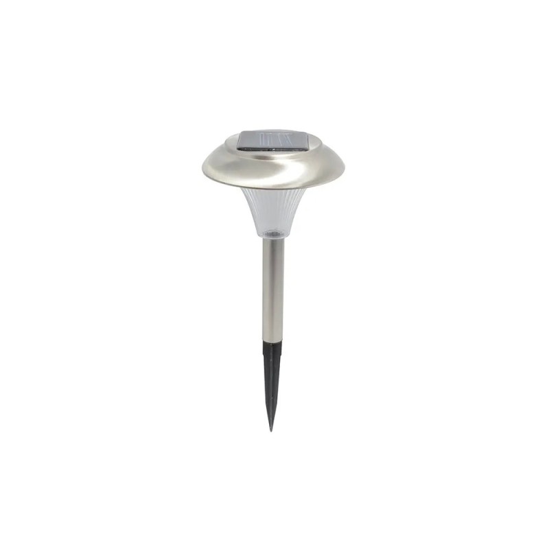 Surtek LUJS01 Luminario de LED estaca recargable solar tipo gala inoxidable Surtek