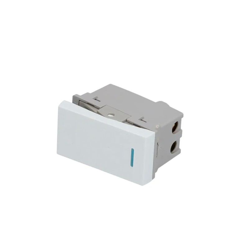 Surtek P605B Interruptor 1/3 línea Premium color blanco Surtek