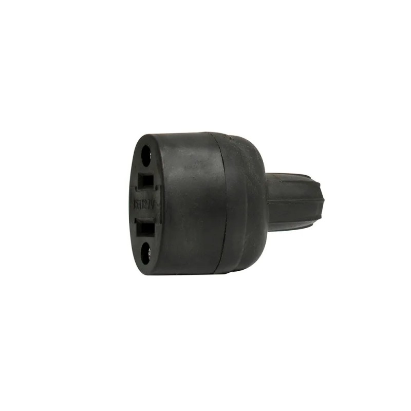 Surtek 136418 Contacto de hule oval color negro Surtek