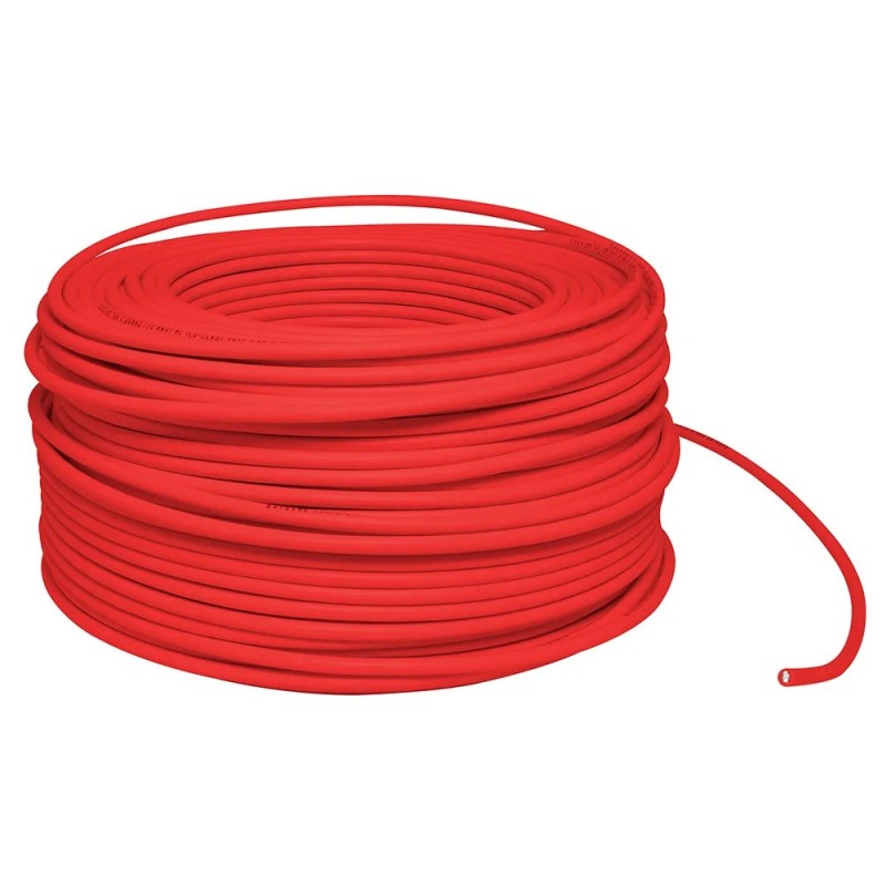 Surtek 136941 Cable eléctrico THW calibre 8 100 m color rojo Surtek