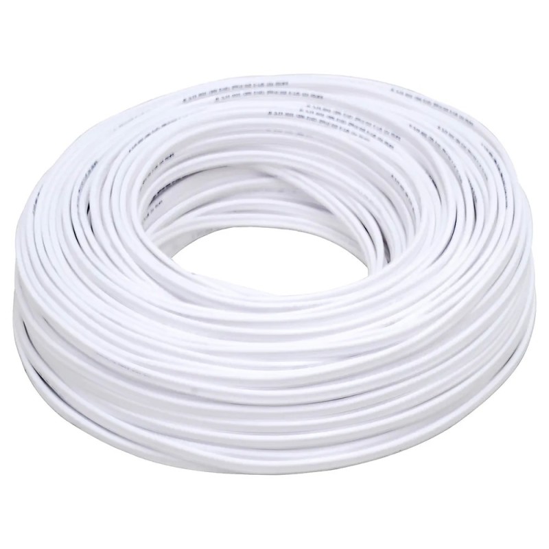 Surtek 136926 Cable eléctrico POT 2 x 12 100 m color blanco Surtek
