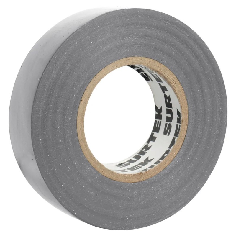 Surtek 137999 Cinta para aislar gris 19 mm x 9 m Surtek