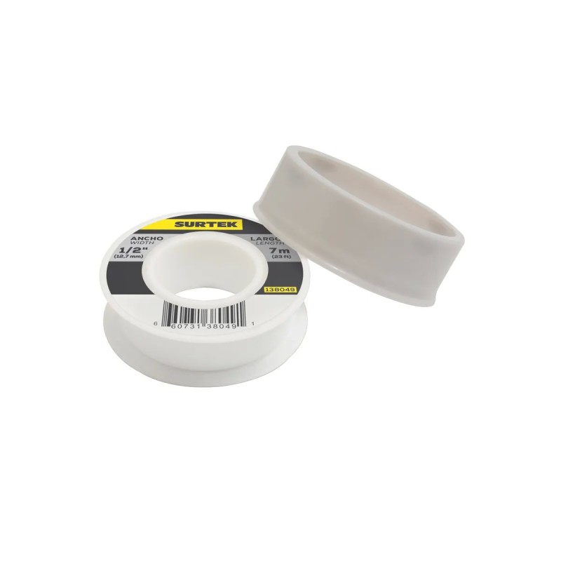 Surtek 138057 Cinta sella roscas 1/2" x 13 m Surtek