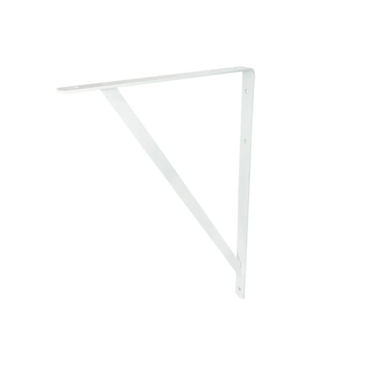 Ménsula con soporte color blanco 13 x 20" Surtek