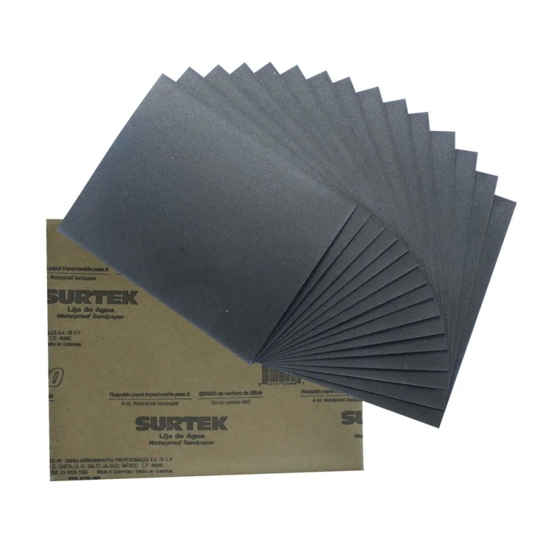 Surtek LAG120 Lija de agua grano 120 Surtek