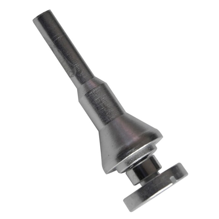 Adaptador para montar discos cortadores pequeños con diámetro no mayor a 3 pulg en mototool o taladro