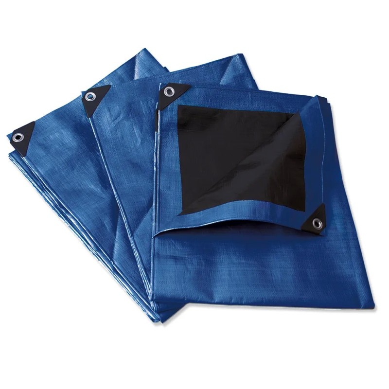 Surtek LR4X6A Lona de polietileno reforzada color azul 4 x 6 m Surtek