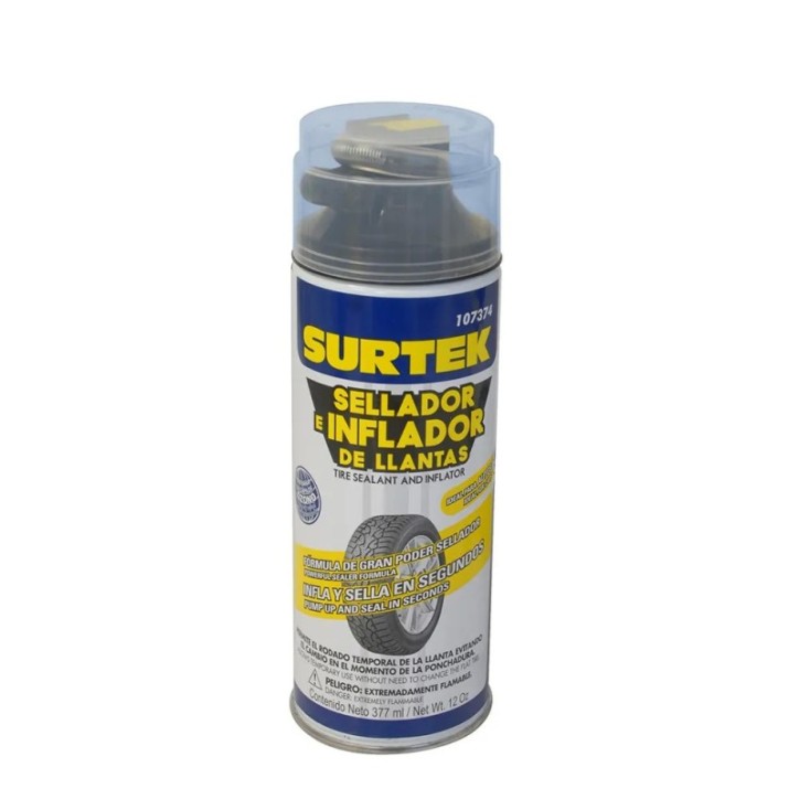 Sellador de llantas (poncholina) 377 ml Surtek