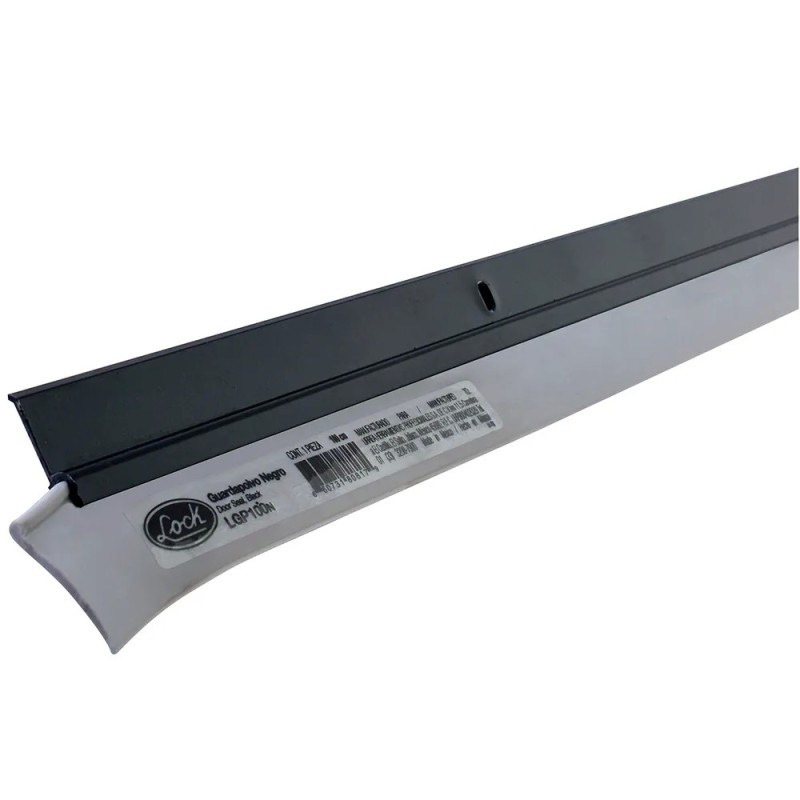 Lock LGP100N Guardapolvo acabado negro 100 cm Lock