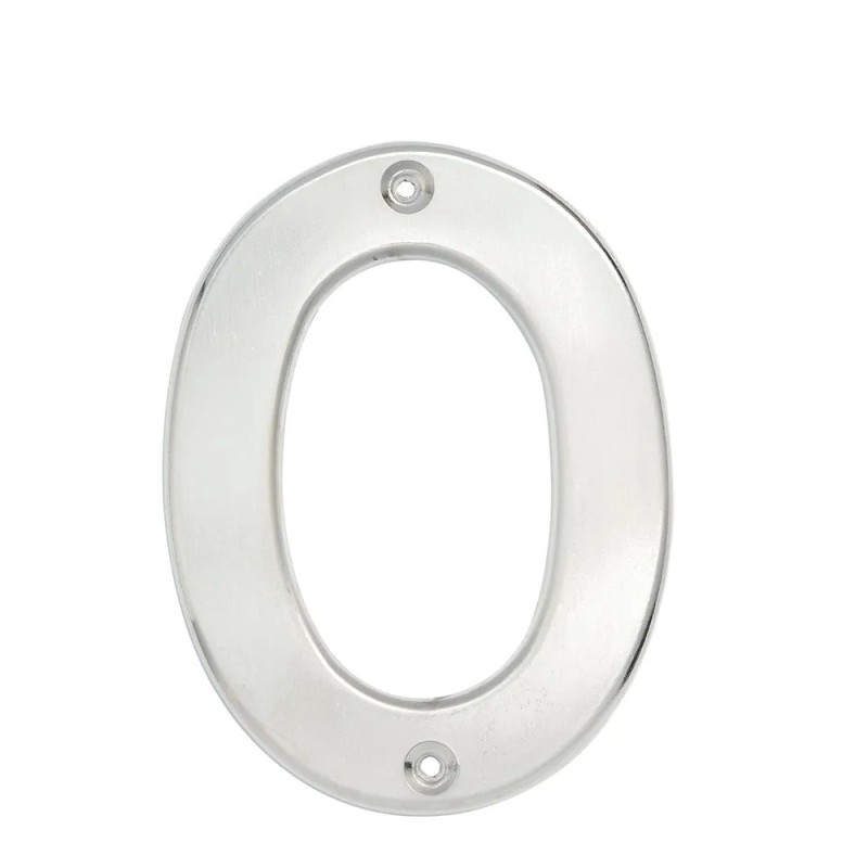 Lock L600C Número 0 bold 4" níquel satinado Lock