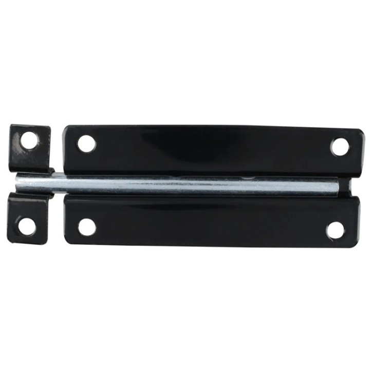 Pasador de sobreponer tipo barril acabado latón negro, 4 cm Lock