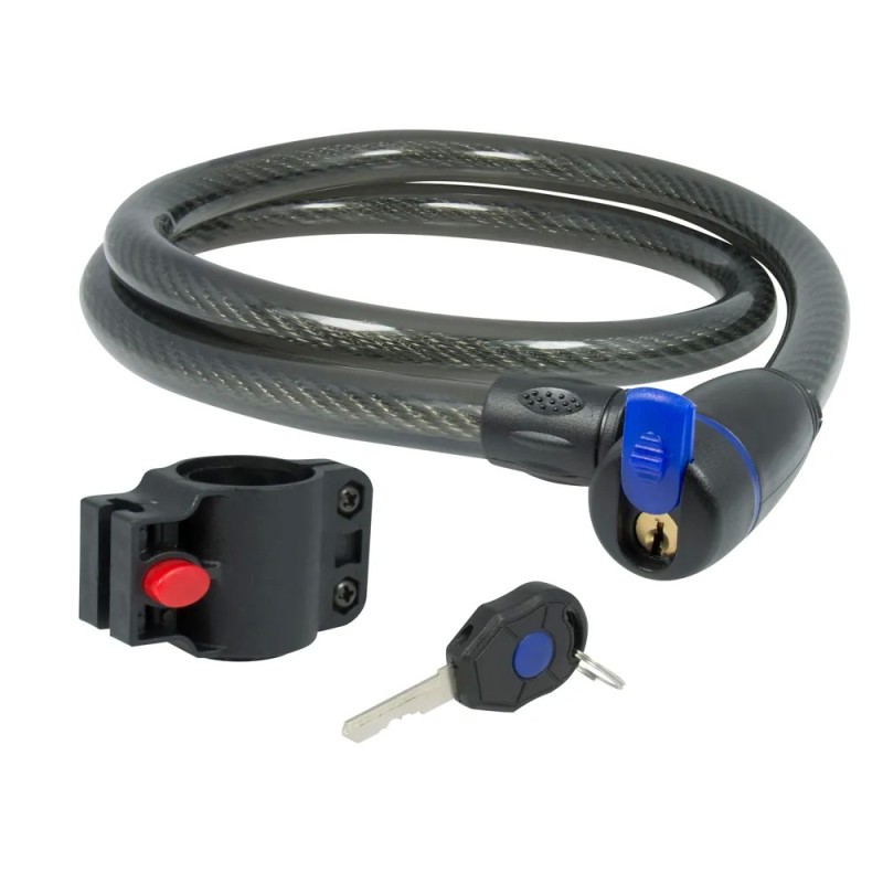 Lock 10CN Candado cable con llave estándar 1 cm x 1 m Lock