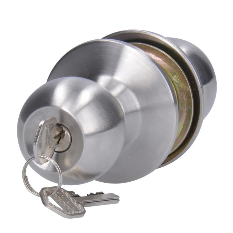 Prolok 21POP Pomo cilíndrico bola función entrada acero inoxidable llave estándar en caja Prolok
