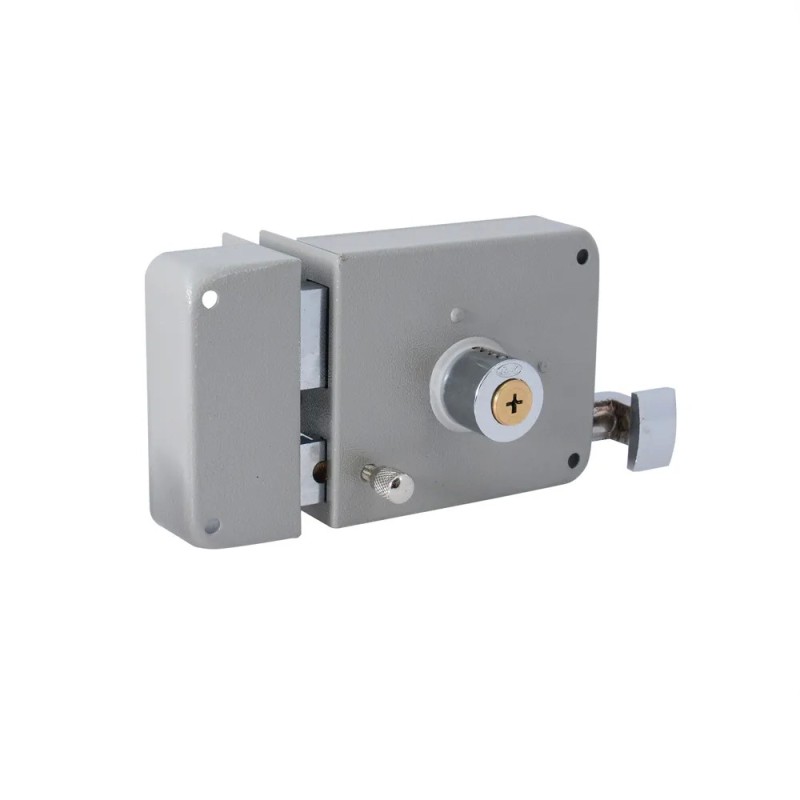 Lock 12CS Cerradura de sobreponer función instala fácil derecha llave tetra en caja Lock