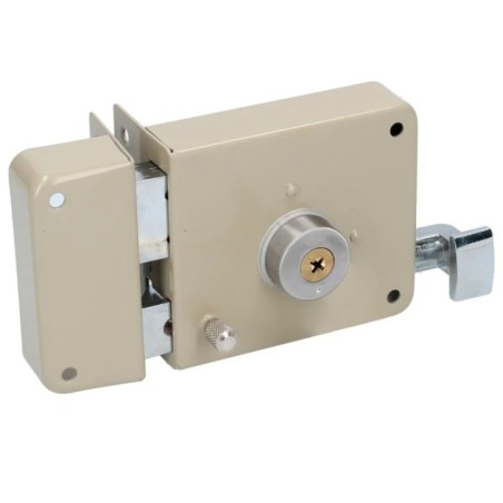 Lock 13CS Cerradura de sobreponer función instala fácil izquierda llave tetra en caja Lock